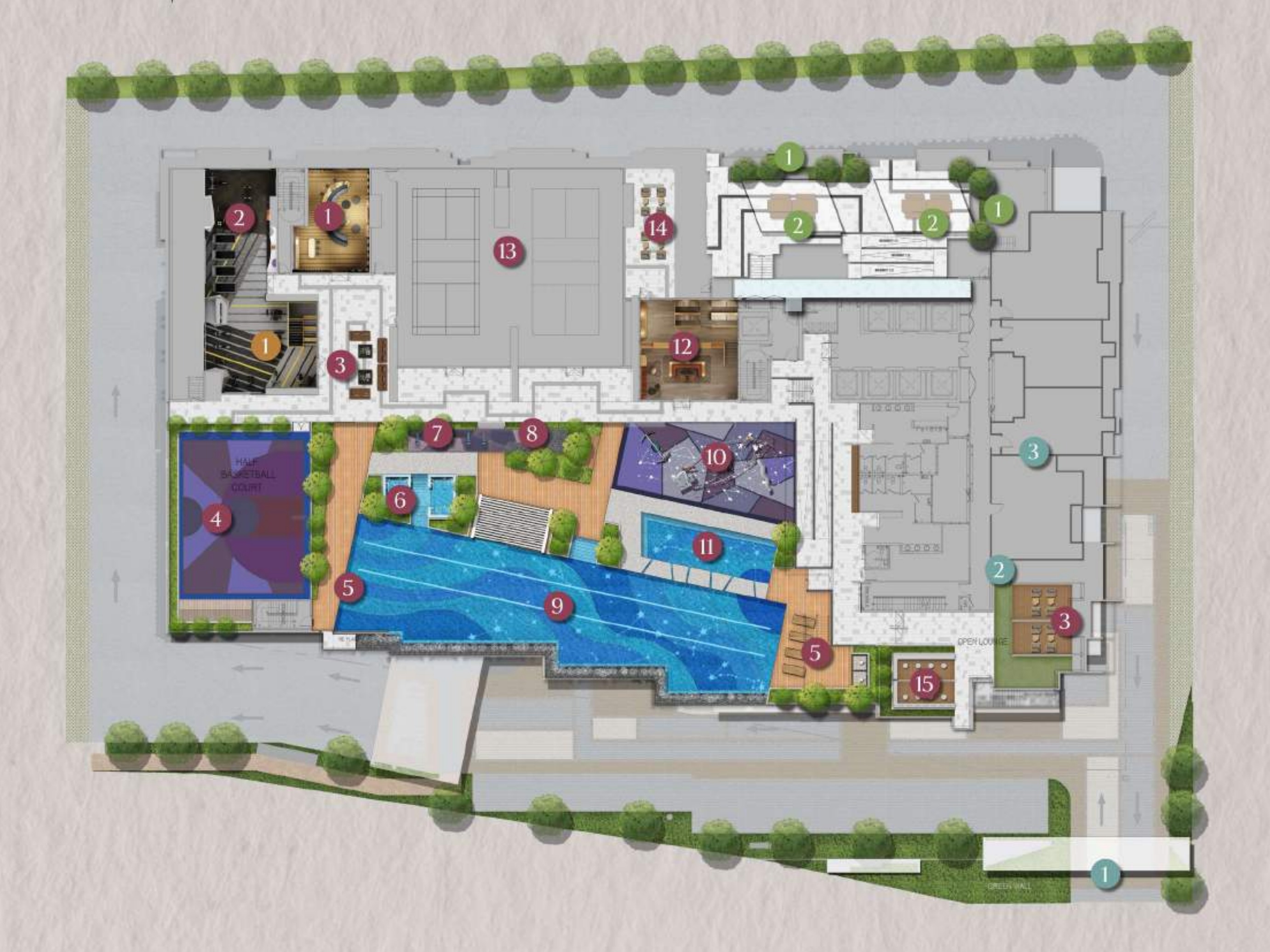 The Celestz facilities plan